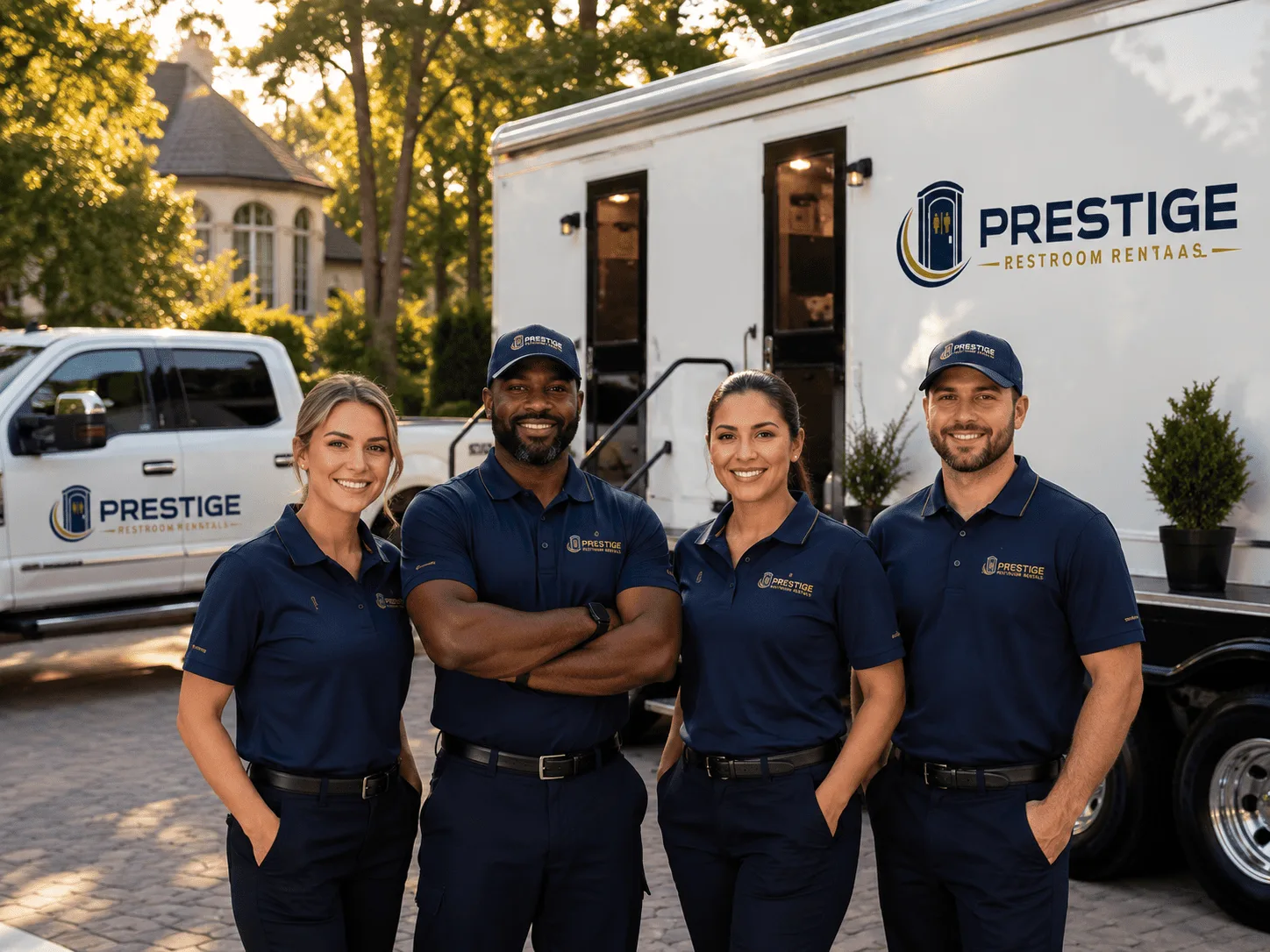 Trusted Luxury Portable Restrooms company in Gepp, AR